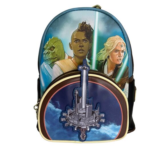 Loungefly Star Wars: The High Republic Comic Cover Mini Backpack New